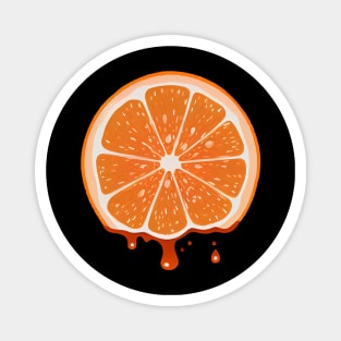 orange Slice fruit Magnet